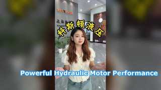 Hidrolik motor tanıtım videosu