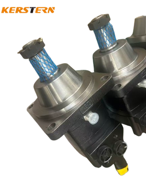 Robust Hydraulic Wheel Motor KM6B Brake Motor with Multi Disc Brake and Hydraulic Pressure Release for Heavy Machinery