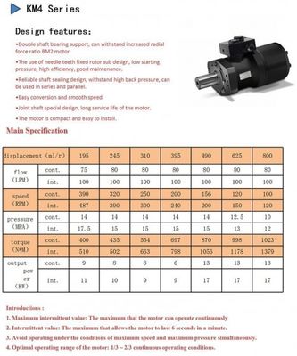satın al Otomatik Ürün için KM4 Dinamik Hidrolik Fren Motorları Orbital Pompa online manufacture